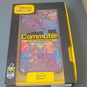 OtterBox Commuter Series iPhone 8/7 Case - Purple and Blue